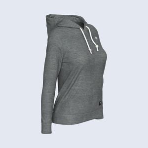 Women's hooded sweatshirt Errea Essential image-2