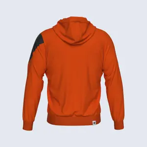 Felpa in pile con cerniera a cappuccio Errea No Logo image-2