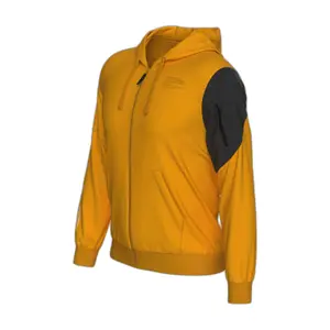 Felpa in pile con cerniera a cappuccio Errea No Logo image-1