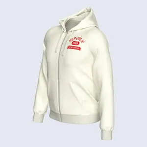 Sweatshirt med huva och dragkedja Errea GFX SS26 002 College image-2