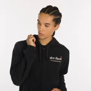 Sweatshirt med huva och dragkedja Errea GFX SS26 002 Script image-3