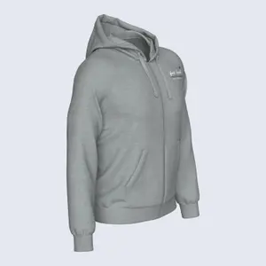 Sweatshirt med huva och dragkedja Errea GFX SS26 002 Script image-3