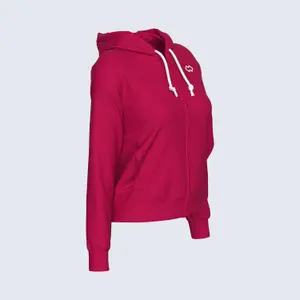 Women's zip-up hoodie Errea Essential SS26 010 image-3