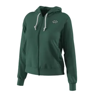 Dziewczęca rozpinana bluza z kapturem Errea Essential SS26 010