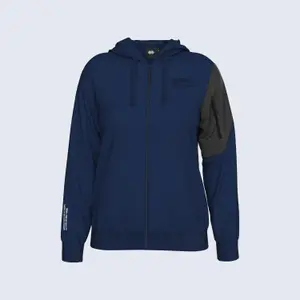 Women's zip-up hoodie Errea No Logo SS26 01