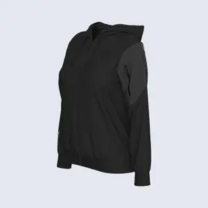 Women's zip-up hoodie Errea No Logo SS26 01 image-1