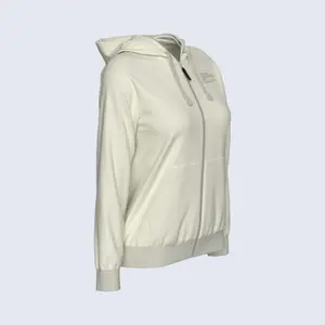 Women's zip-up hoodie Errea No Logo SS26 01 image-3