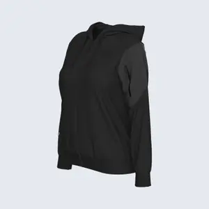 Girl's zip-up hoodie Errea No Logo SS26 01 image-2