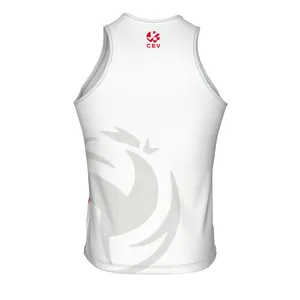 Camiseta de voleibol de playa para niños France 2022 image-2