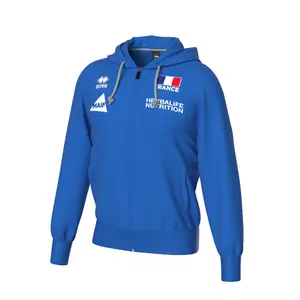 Sweatshirt com capuz e fecho de correr Errea France image-0