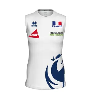 Camiseta de entrenamiento sin mangas para niñas France Alison image-1