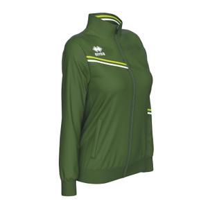hg0g0z96340-dames-trainingsjack-errea-estella-militair-groen-fluo-wit