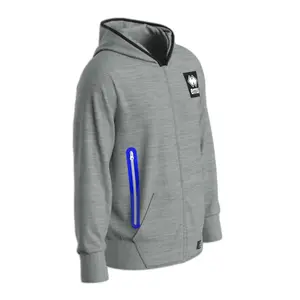 Hooded sweatshirt with polar fleece Errea 14 Blackbox 2022 image-2