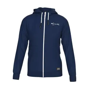 Sweatshirt sudadera con cremallera para mujer Errea Essential Logo image-0