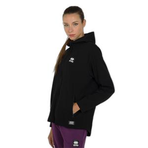 Women's zip-up hoodie Errea Black Box image-3