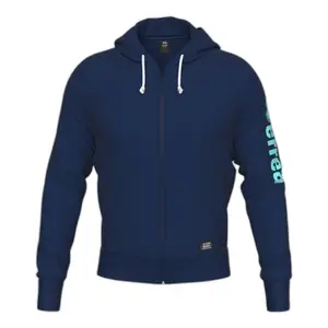 Sweat zapinany na zamek błyskawiczny z kapturem Errea Essential image-0