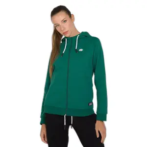 Sweat Kapuzenpullover mit Reißverschluss Damen Errea Essential Logo image-0