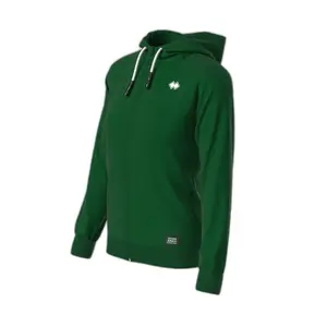 Sweat zipped hoodie girl Errea Essential Logo image-2