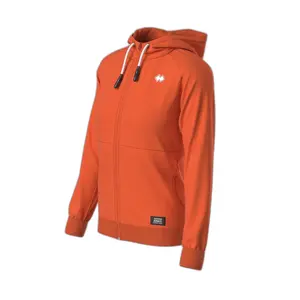 Sweat zipped hoodie girl Errea Essential Logo image-2