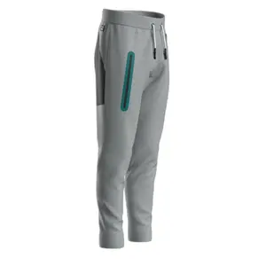 Barn joggingsbyxor med uppvikning Errea Black Box 1 image-2