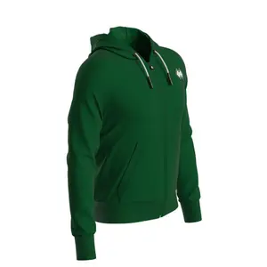 Sweatshirt à capuche Errea Essential Fleece Patch 064 image-1