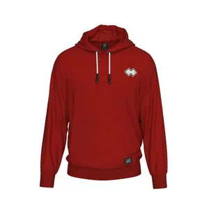 Sweatshirt à capuche enfant Errea Essential Fleece Patch 063 image-0