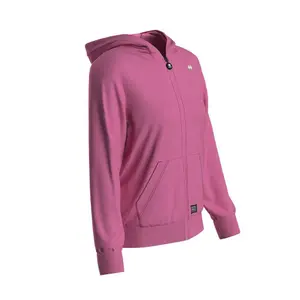 Sweatshirt à capuche zippé femme Errea Essential 07 image-1