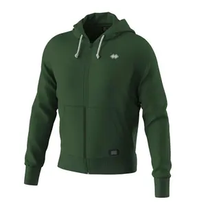 Embroidered logo zip hoodie Errea Essential image-0