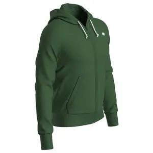 Embroidered logo zip hoodie Errea Essential image-1