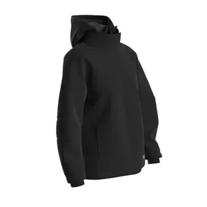 Casaco impermeável com capuz e softshell pesado para mulher Errea Tech Pack Fw23/24 02 AD image-1