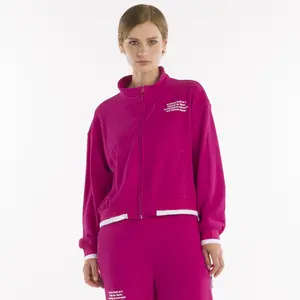 Sudadera con cremallera completa para chica Errea No Logo image-0