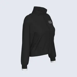 Girls' full zip sweatshirt Errea No Logo image-2