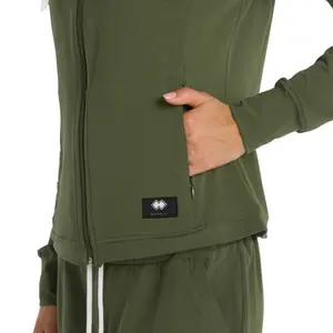 Sudadera con capucha y cremallera Errea Essential image-5