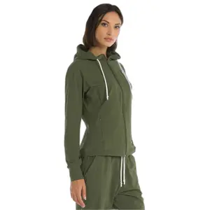 Full zip hoodie girl Errea Essential image-4