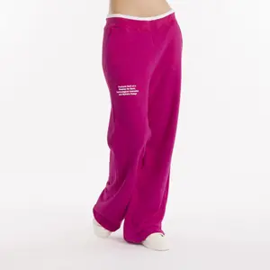 Pantalones de chándal acampanados para mujer Errea No Logo SS25 04 image-2