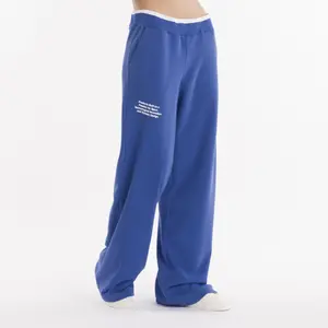 Pantalones de chándal acampanados para mujer Errea No Logo SS25 04 image-4
