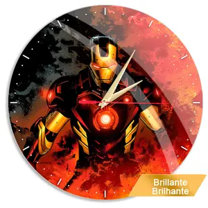Relógio de parede Ert Group Marvel Iron Man