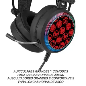 Gaming Headset med LED Ert Group Marvel Avengers image-2