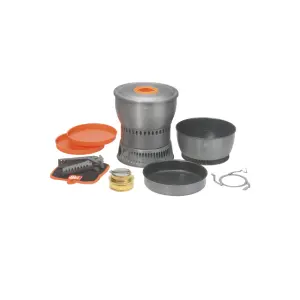 Anodized Cooking Set with Alcohol Stove Esbit