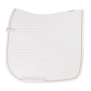 Gold cotton dressage saddle pad  Eskadron image-0