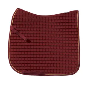 Dressurmatte für Pferde aus Baumwolle gold Eskadron image-0