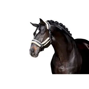 Osłona uzdy Eskadron en fausse fourrure Stallion image-0