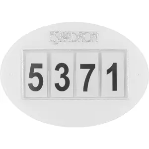 4-pins nummerhouder voor ruiters Eskadron