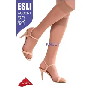 Women's knee-high socks Esli ACCENT 20 (2 pairs) image-0
