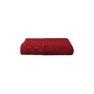 Bath towel Esli Grid image-0