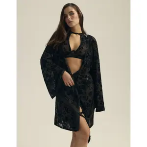 Robe de chambre femme Esotiq Zequine image-6