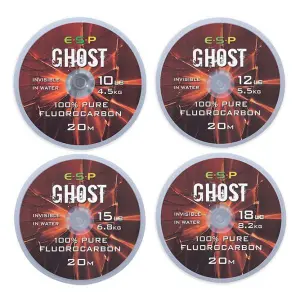 Filo di fluorocarbonio ESP Ghost 10lb image-0