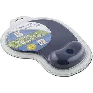 Tappetino per mouse con poggiapolsi in gel Esperanza EA137 (Bleu) image-1