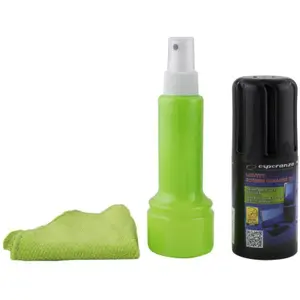 Kit nettoyant écran LCD avec lingette microfibre Esperanza ES122M image-0