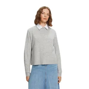 Camisola de malha de cabos para mulher Esprit image-1